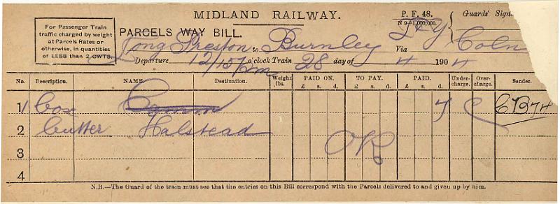 Butter 28-04-04 to Burnley - Halstead.jpg - Way Bill: Butter 28-04-04 to Burnley - Halstead